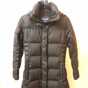 Black Patagonia parka